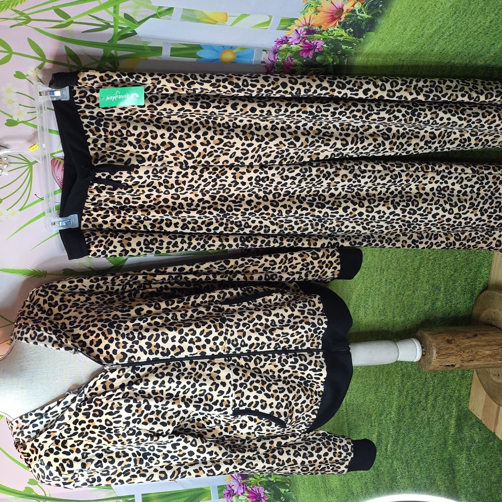 Honeydew Intimates Animal Print Pajama Set 2 Piece XL